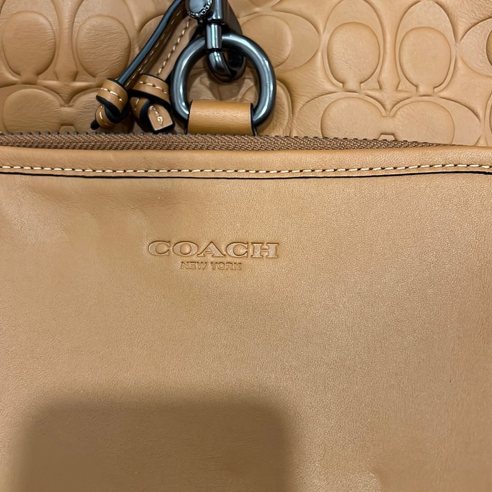 Coach Sullivan Backpack Signature Leather - Picture 2 of 13
